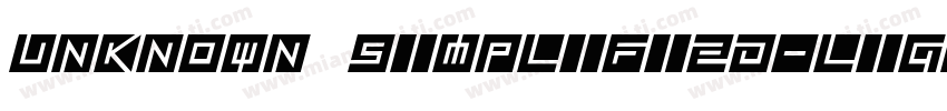 Unknown SIMPLIFIED-LIGHT-pc-EUC-h字体转换